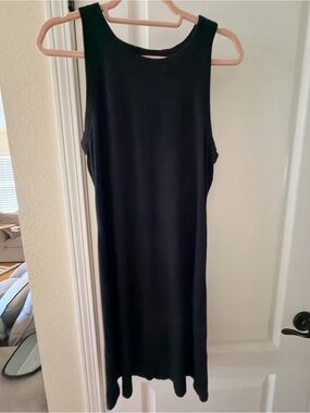 GAP Black Sleeveless Jersey Dress